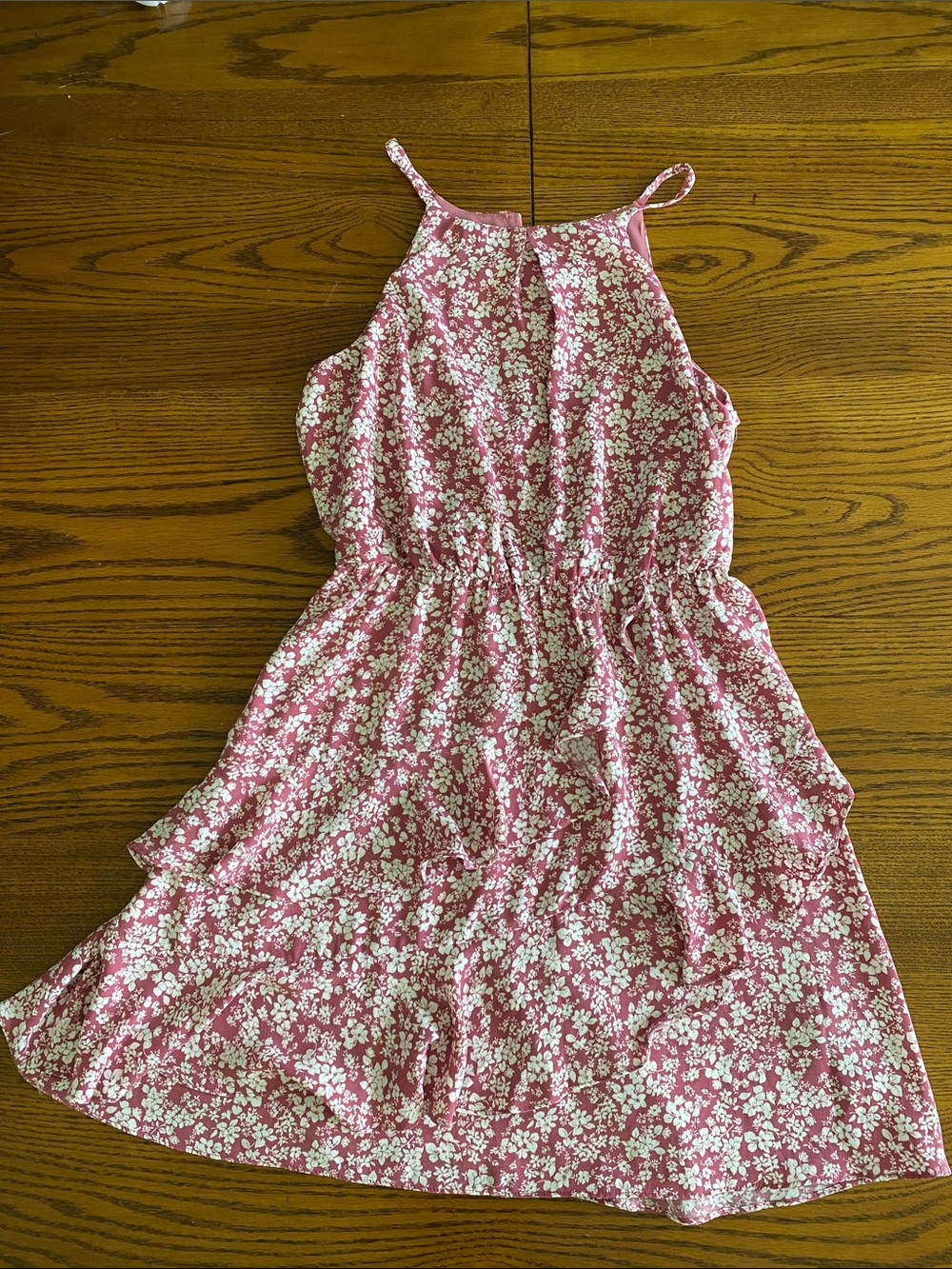 Pink Floral Sundress